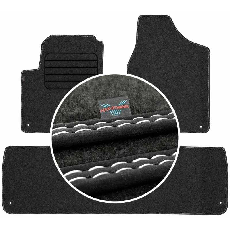 Volkswagen Sharan I 5os 1998-2010 Veliūriniai kilimėliai MAX-DYWANIK