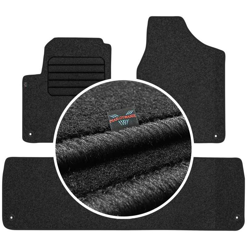 Volkswagen Sharan I 5os 1998-2010 Veliūriniai kilimėliai MAX-DYWANIK