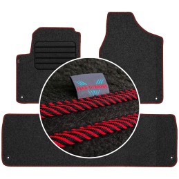 Volkswagen Sharan I 5os 1998-2010 Veliūriniai kilimėliai MAX-DYWANIK