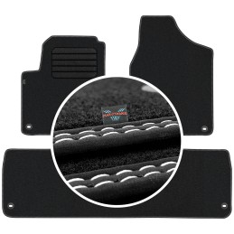 Volkswagen Sharan I 5os 1998-2010 Veliūriniai kilimėliai MAX-DYWANIK