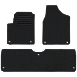 Volkswagen Sharan I 5os 1998-2010 Veliūriniai kilimėliai MAX-DYWANIK