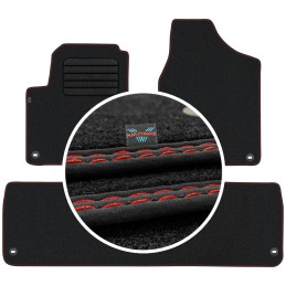 Volkswagen Sharan I 5os 1998-2010 Veliūriniai kilimėliai MAX-DYWANIK