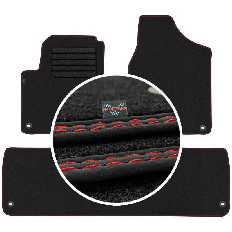 Volkswagen Sharan I 5os 1998-2010 Veliūriniai kilimėliai MAX-DYWANIK