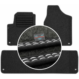 Volkswagen Sharan I 5os 1998-2010 Veliūriniai kilimėliai MAX-DYWANIK