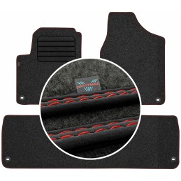 Volkswagen Sharan I 5os 1998-2010 Veliūriniai kilimėliai MAX-DYWANIK