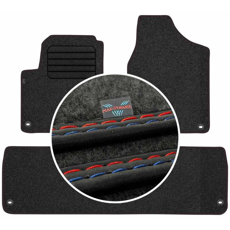 Volkswagen Sharan I 5os 1998-2010 Veliūriniai kilimėliai MAX-DYWANIK