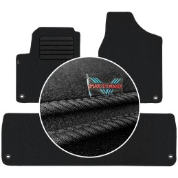 Volkswagen Sharan I 5os 1998-2010 Veliūriniai kilimėliai MAX-DYWANIK