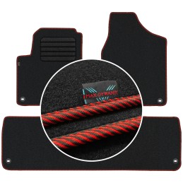 Volkswagen Sharan I 5os 1998-2010 Veliūriniai kilimėliai MAX-DYWANIK