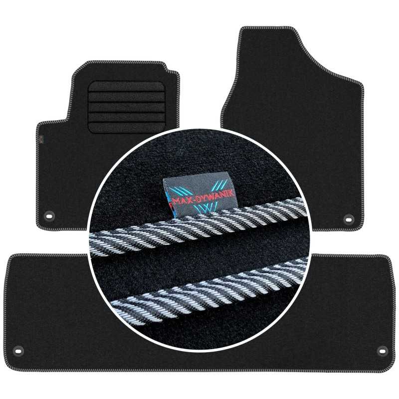 Volkswagen Sharan I 5os 1998-2010 Veliūriniai kilimėliai MAX-DYWANIK