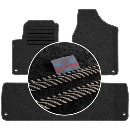 Volkswagen Sharan I 5os 1998-2010 Veliūriniai kilimėliai MAX-DYWANIK