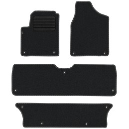 Volkswagen Sharan I 7 vietų 1998-2010 Veliūriniai kilimėliai MAX-DYWANIK