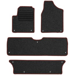 Volkswagen Sharan I 7 vietų 1998-2010 Veliūriniai kilimėliai MAX-DYWANIK