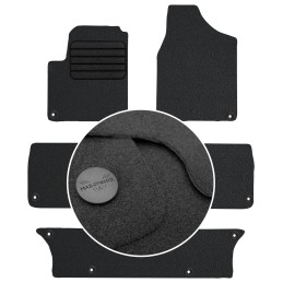 Volkswagen Sharan I 7 vietų 1998-2010 Veliūriniai kilimėliai MAX-DYWANIK