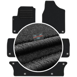 Volkswagen Sharan I 7 vietų 1998-2010 Veliūriniai kilimėliai MAX-DYWANIK