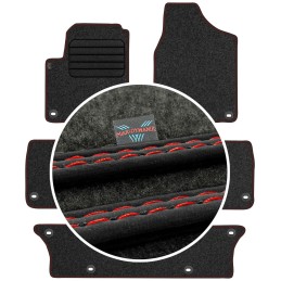 Volkswagen Sharan I 7 vietų 1998-2010 Veliūriniai kilimėliai MAX-DYWANIK