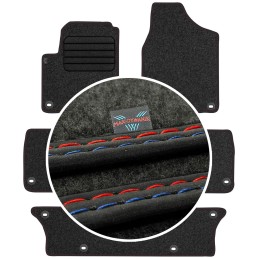 Volkswagen Sharan I 7 vietų 1998-2010 Veliūriniai kilimėliai MAX-DYWANIK