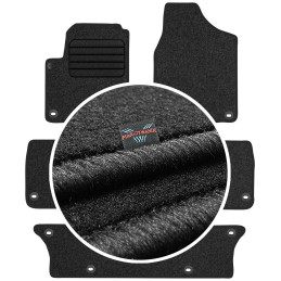 Volkswagen Sharan I 7 vietų 1998-2010 Veliūriniai kilimėliai MAX-DYWANIK