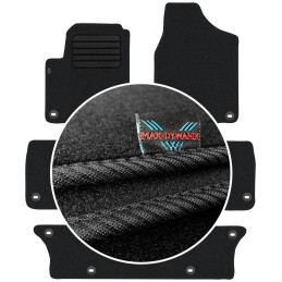 Volkswagen Sharan I 7 vietų 1998-2010 Veliūriniai kilimėliai MAX-DYWANIK