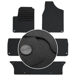 Volkswagen Sharan I 7 vietų 1998-2010 Veliūriniai kilimėliai MAX-DYWANIK