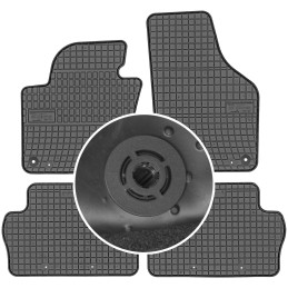 Volkswagen Sharan II (5 vietų) 2010- Guminiai kilimėliai FROGUM 0405