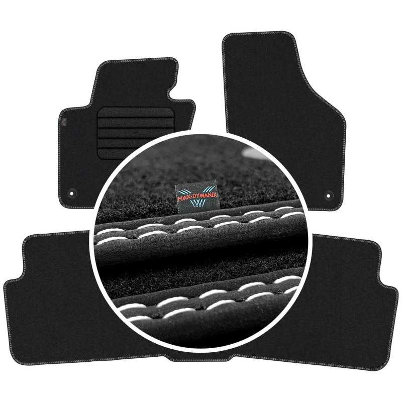 Volkswagen Sharan II 5 vietų 2010- Veliūriniai kilimėliai MAX-DYWANIK