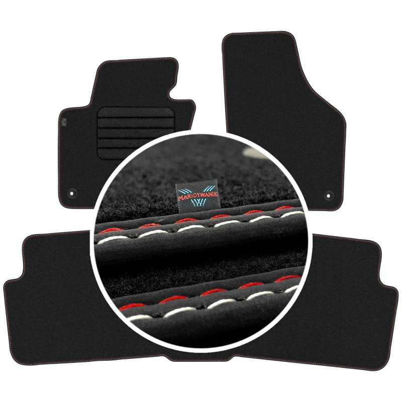 Volkswagen Sharan II 5 vietų 2010- Veliūriniai kilimėliai MAX-DYWANIK