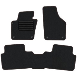 Volkswagen Sharan II 5 vietų 2010- Veliūriniai kilimėliai MAX-DYWANIK