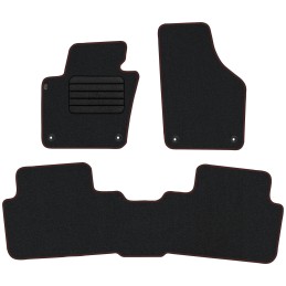 Volkswagen Sharan II 5 vietų 2010- Veliūriniai kilimėliai MAX-DYWANIK