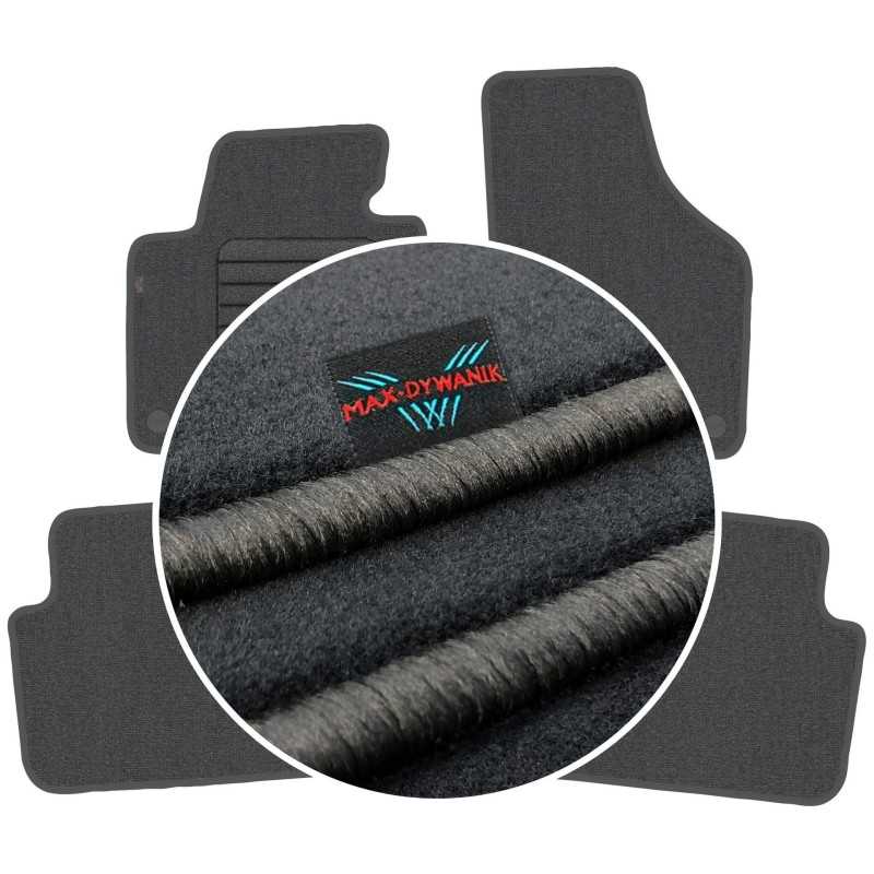 Volkswagen Sharan II 5 vietų 2010- Veliūriniai kilimėliai MAX-DYWANIK