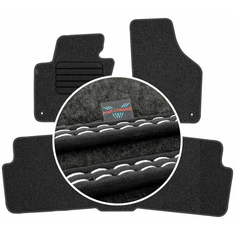 Volkswagen Sharan II 5 vietų 2010- Veliūriniai kilimėliai MAX-DYWANIK