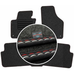 Volkswagen Sharan II 5 vietų 2010- Veliūriniai kilimėliai MAX-DYWANIK