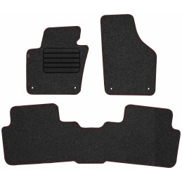 Volkswagen Sharan II 5 vietų 2010- Veliūriniai kilimėliai MAX-DYWANIK