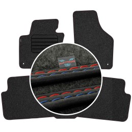 Volkswagen Sharan II 5 vietų 2010- Veliūriniai kilimėliai MAX-DYWANIK