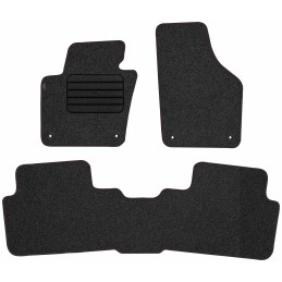 Volkswagen Sharan II 5 vietų 2010- Veliūriniai kilimėliai MAX-DYWANIK