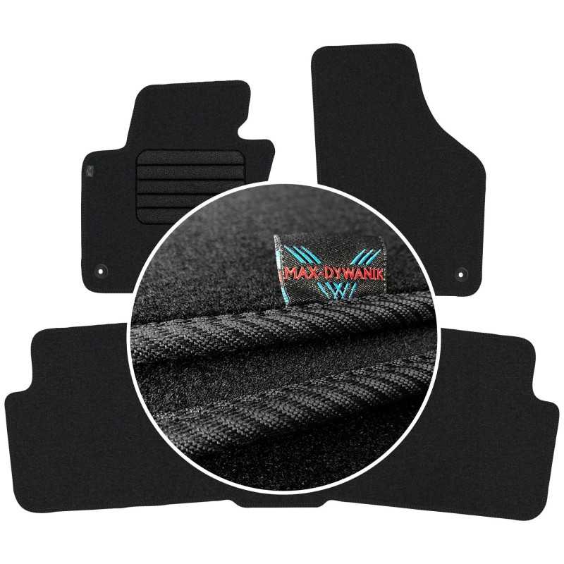 Volkswagen Sharan II 5 vietų 2010- Veliūriniai kilimėliai MAX-DYWANIK