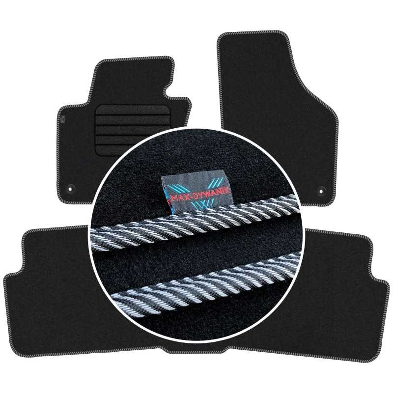 Volkswagen Sharan II 5 vietų 2010- Veliūriniai kilimėliai MAX-DYWANIK