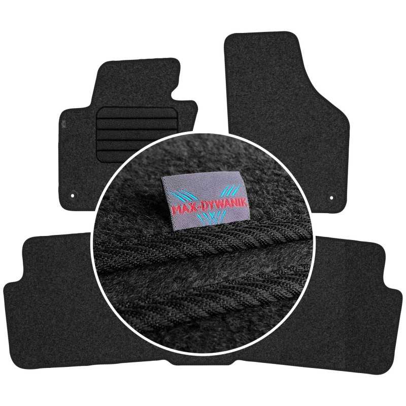 Volkswagen Sharan II 5 vietų 2010- Veliūriniai kilimėliai MAX-DYWANIK