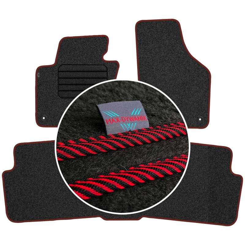 Volkswagen Sharan II 5 vietų 2010- Veliūriniai kilimėliai MAX-DYWANIK