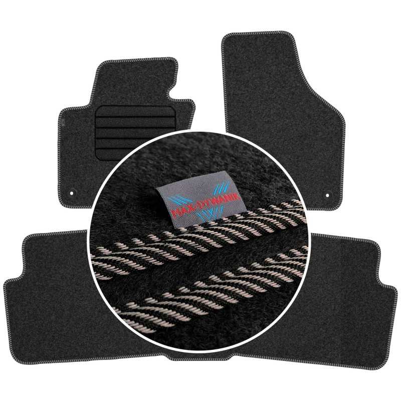 Volkswagen Sharan II 5 vietų 2010- Veliūriniai kilimėliai MAX-DYWANIK