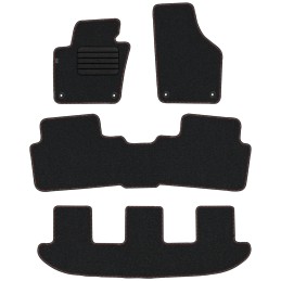 Volkswagen Sharan II 7 vietos 2010- Veliūriniai kilimėliai MAX-DYWANIK