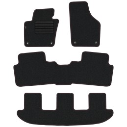 Volkswagen Sharan II 7 vietos 2010- Veliūriniai kilimėliai MAX-DYWANIK