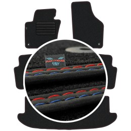 Volkswagen Sharan II 7 vietos 2010- Veliūriniai kilimėliai MAX-DYWANIK