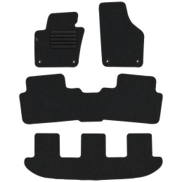 Volkswagen Sharan II 7 vietos 2010- Veliūriniai kilimėliai MAX-DYWANIK