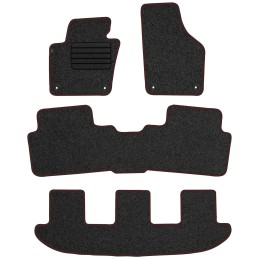 Volkswagen Sharan II 7 vietos 2010- Veliūriniai kilimėliai MAX-DYWANIK