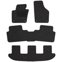 Volkswagen Sharan II 7 vietos 2010- Veliūriniai kilimėliai MAX-DYWANIK