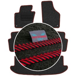 Volkswagen Sharan II 7 vietos 2010- Veliūriniai kilimėliai MAX-DYWANIK