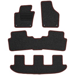 Volkswagen Sharan II 7 vietos 2010- Veliūriniai kilimėliai MAX-DYWANIK