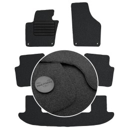 Volkswagen Sharan II 7 vietos 2010- Veliūriniai kilimėliai MAX-DYWANIK