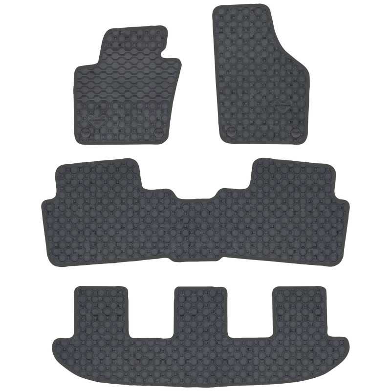 Volkswagen Sharan II 7 vietų 2010- Guminiai kilimėliai PRIME-LINER MAX-MAT