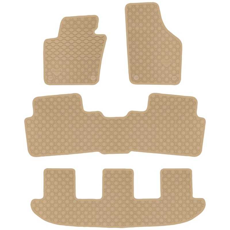 Volkswagen Sharan II 7 vietų 2010- Guminiai kilimėliai PRIME-LINER MAX-MAT